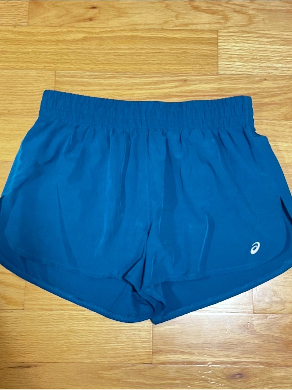 Asics Women's Teal Running Shorts